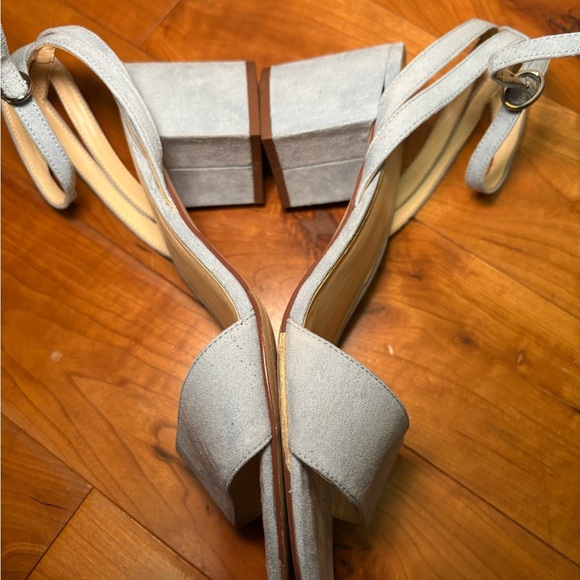 Nine West Light Blue Heels - Picture 6 of 7